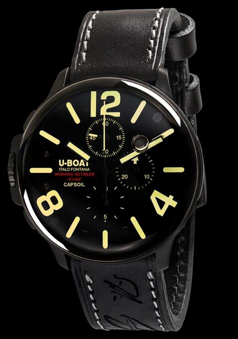 U-Boat CAPSOIL CHRONO DLC 8109 Replica watch